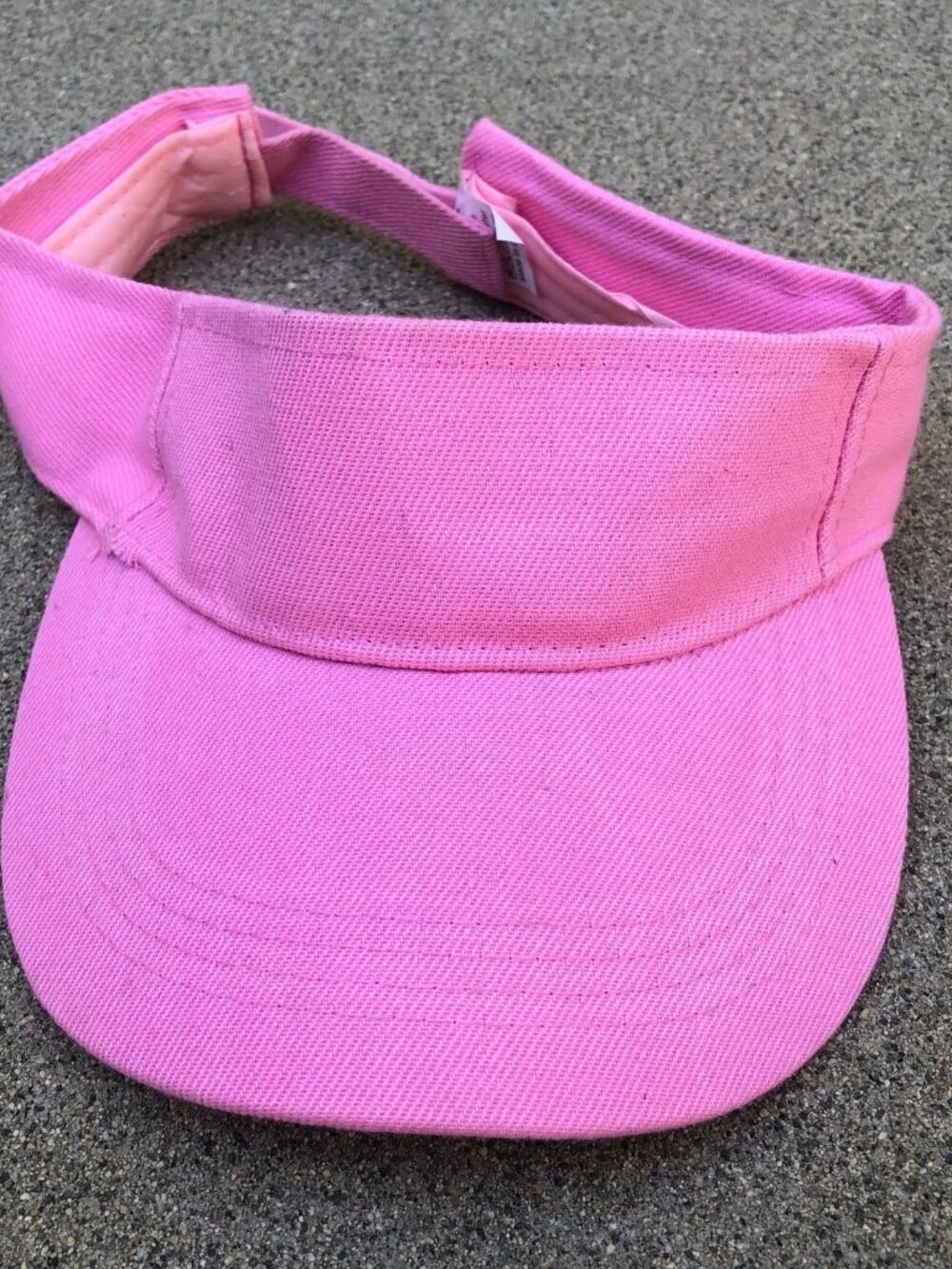 Women's Visor Hat Women's One Size Adjustable Cap Blank